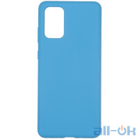 Чохол Original 99% Soft Matte Case для Samsung G985 (S20 Plus) Blue