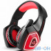 Комп'ютерна гарнітура HUNTERSPIDER Gaming with LED V1 Black-Red — інтернет магазин All-Ok. фото 3