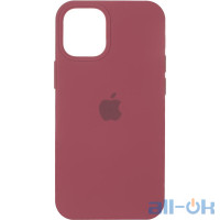 Чохол Original Full Soft Case (MagSafe) для iPhone 12 Mini Bordo