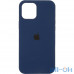 Чохол Original Full Soft Case (MagSafe) для iPhone 12 Pro Max Dark Blue — інтернет магазин All-Ok. фото 1
