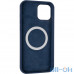 Чохол Original Full Soft Case (MagSafe) для iPhone 12 Pro Max Dark Blue — інтернет магазин All-Ok. фото 2