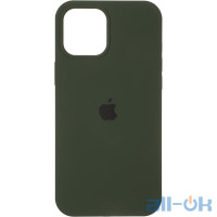 Чохол Original Full Soft Case (MagSafe) для iPhone 12 Pro Max Dark Green