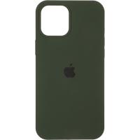 Чохол Original Full Soft Case (MagSafe) для iPhone 12 Pro Max Dark Green