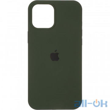 Чохол Original Full Soft Case (MagSafe) для iPhone 12 Pro Max Dark Green