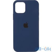 Чохол Original Full Soft Case (MagSafe) для iPhone 12/12 Pro Dark Blue