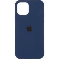 Чохол Original Full Soft Case (MagSafe) для iPhone 12/12 Pro Dark Blue