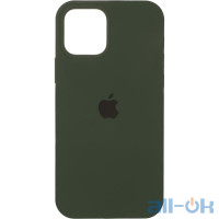 Чохол Original Full Soft Case (MagSafe) для iPhone 12/12 Pro Dark Green