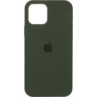 Чохол Original Full Soft Case (MagSafe) для iPhone 12/12 Pro Dark Green