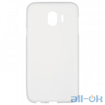 Чохол Original Silicon Case для Samsung A105 (A10) White