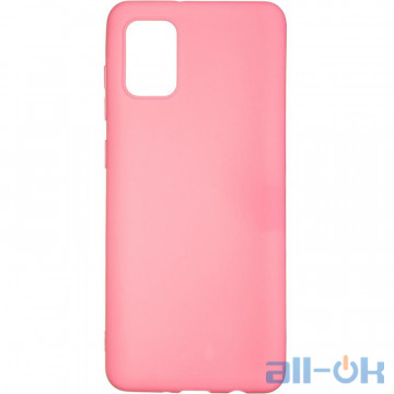 Чохол Original Silicon Case для Samsung A315 (A31) Pink