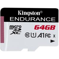 Карта пам'яті Kingston 64 GB MicroSDXC Class 10 UHS-I A1 Endurance SDCE/64GB