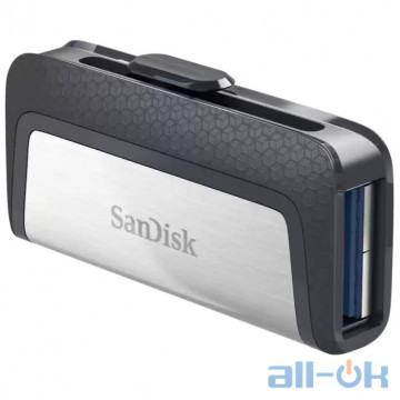 Флешка SanDisk 32 GB USB 3.0 + Type-C Ultra Dual (SDDDC2-032G-G46)