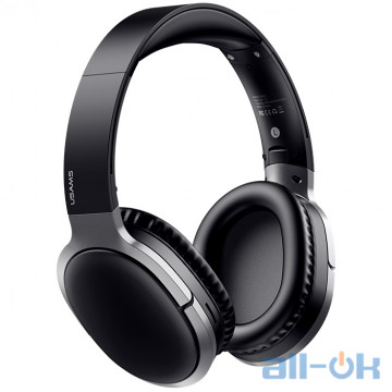 Наушники з мікрофоном USAMS Noise Cancelling YN Series US-YN001 Black