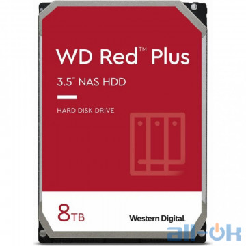 Жесткий диск WD Red Plus 8 TB (WD80EFBX)