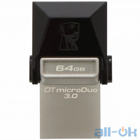 Флешка Kingston 64 GB DataTraveler microDuo 3.0 DTDUO3/64GB