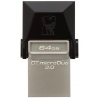 Флешка Kingston 64 GB DataTraveler microDuo 3.0 DTDUO3/64GB