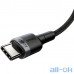 Кабель Baseus Cafule Type-C/Type-C 100W (CATKLF-ALG1) Black/Gray — інтернет магазин All-Ok. фото 3