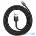 Кабель MicroUSB Baseus USB Cabel to microUSB Cafule 1m Grey/Black (CAMKLF-BG1) (реверсивний - установка будь-якою стороною) — інтернет магазин All-Ok. фото 2