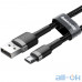 Кабель MicroUSB Baseus USB Cabel to microUSB Cafule 1m Grey/Black (CAMKLF-BG1) (реверсивний - установка будь-якою стороною) — інтернет магазин All-Ok. фото 3