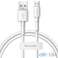 Кабель Baseus USB Cable Mini MicroUSB White (CAMSW-C02)