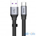 Кабель Baseus Simple HW Type-C 40W (CATMBJ-BG1) Grey/Black 0.23m — інтернет магазин All-Ok. фото 2