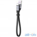 Кабель Baseus Simple HW Type-C 40W (CATMBJ-BG1) Grey/Black 0.23m — інтернет магазин All-Ok. фото 4