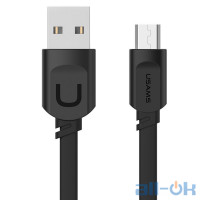 Кабель USAMS US-SJ012 U-Trans Series MicroUSB 0.25m Black