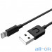 Кабель Lightning USAMS US-SJ097 Lightning cable 1m Black — інтернет магазин All-Ok. фото 1