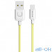 Кабель Lightning USAMS US-SJ097 Lightning Cable 1m Yellow — інтернет магазин All-Ok. фото 1