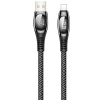 Кабель USAMS US-SJ368 Digital Display Charging U36 1.2m Black