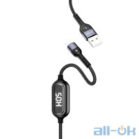 Кабель USAMS US-SJ423 Timing Digital Dispaly U48 1.2m Black