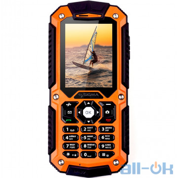 Sigma Mobile Х-Treme IT67М Black-Orange