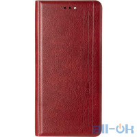 Чохол Book Cover Leather Gelius New для Xiaomi Redmi Note 10 Pro Red