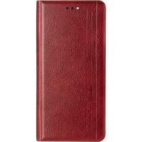 Чехол Book Cover Leather Gelius New для Xiaomi Redmi Note 10 Pro Red