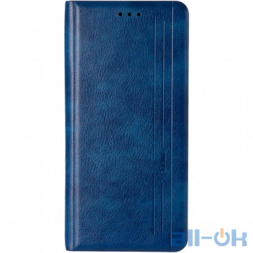 Чохол Book Cover Leather Gelius New для Xiaomi Redmi Note 10 Pro Blue