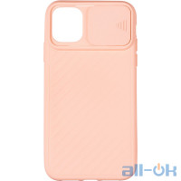 Чохол Carbon Camera Air Case для iPhone 11 Pink