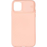 Чохол Carbon Camera Air Case для iPhone 11 Pink