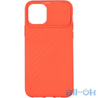 Чохол Carbon Camera Air Case для iPhone 11 Pro Red