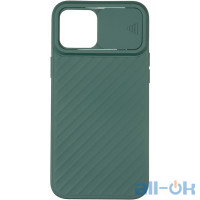 Чохол Carbon Camera Air Case для iPhone 12 Pro Max Green