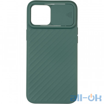Чохол Carbon Camera Air Case для iPhone 12 Pro Max Green