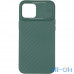 Чохол Carbon Camera Air Case для iPhone 12 Pro Max Green — інтернет магазин All-Ok. фото 1