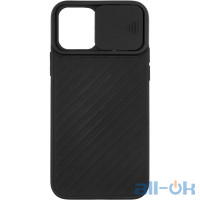 Чохол Carbon Camera Air Case для iPhone 12/12 Pro Black