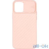 Чохол Carbon Camera Air Case для iPhone 12/12 Pro Pink