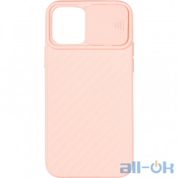 Чохол Carbon Camera Air Case для iPhone 12/12 Pro Pink