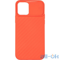 Чохол Carbon Camera Air Case для iPhone 12/12 Pro Red