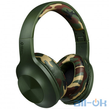 Навушники з мікрофоном TTEC SoundMax 2 Green Camouflage (2KM131YK) UA UCRF