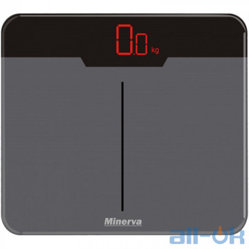 Ваги підлогові електронні Minerva BLACK NOIR B32E UA UCRF
