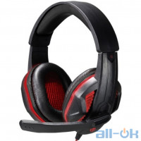 Комп'ютерна гарнітура Piko PX3 Black-Red (1283126489624)