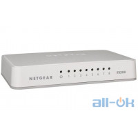 Комутатор некерований Netgear FS208-100PES UA UCRF