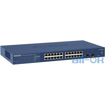 Комутатор керований Netgear GS724T-400EUS UA UCRF